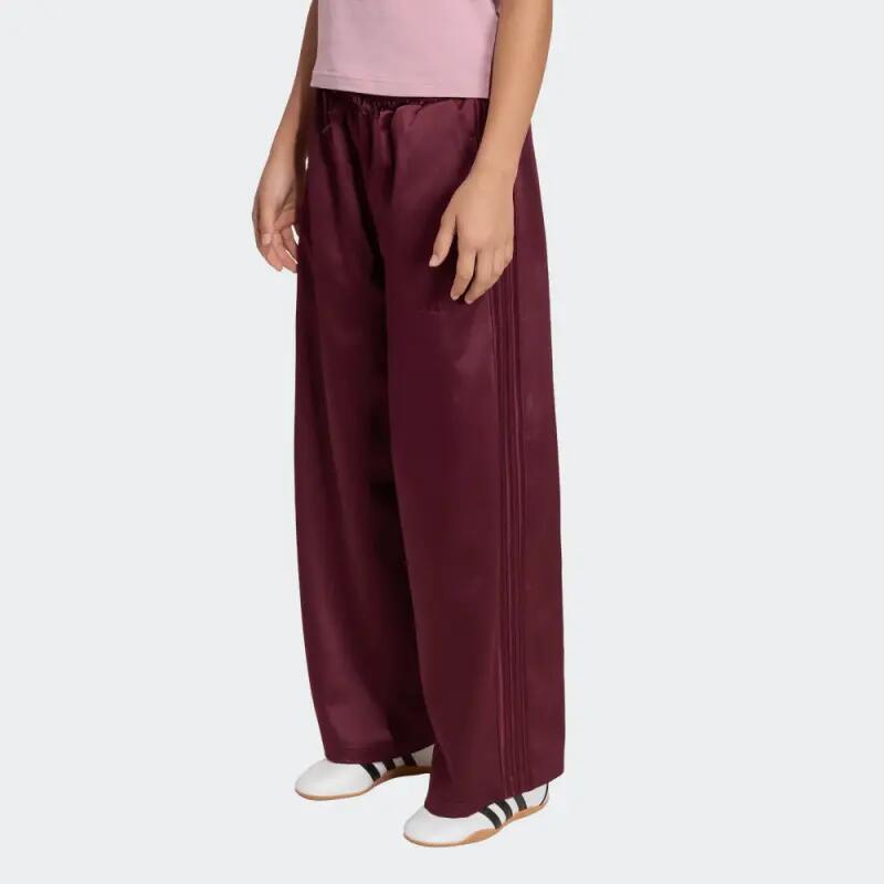 Pantalon de jogging jambes large satin fille adidas 2/6