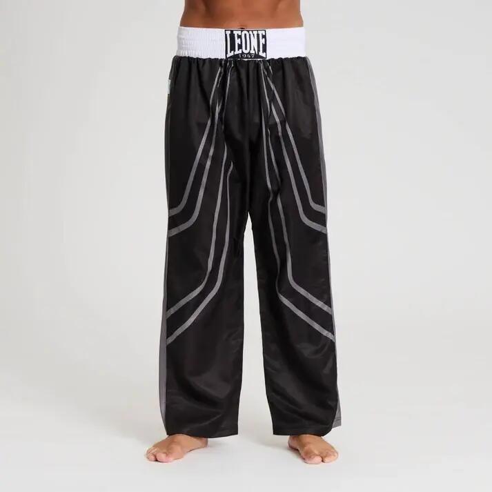Pantalon de Kickboxing Wako LEONE Negri