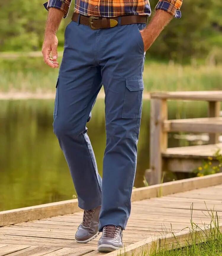 Le Pantalon Cargo à Taille Semi-Élastiquée 2/4