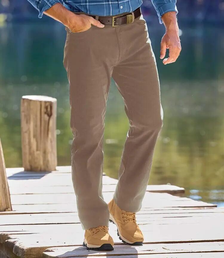 Le Lot de 2 Pantalons Twill 5 poches 4/6
