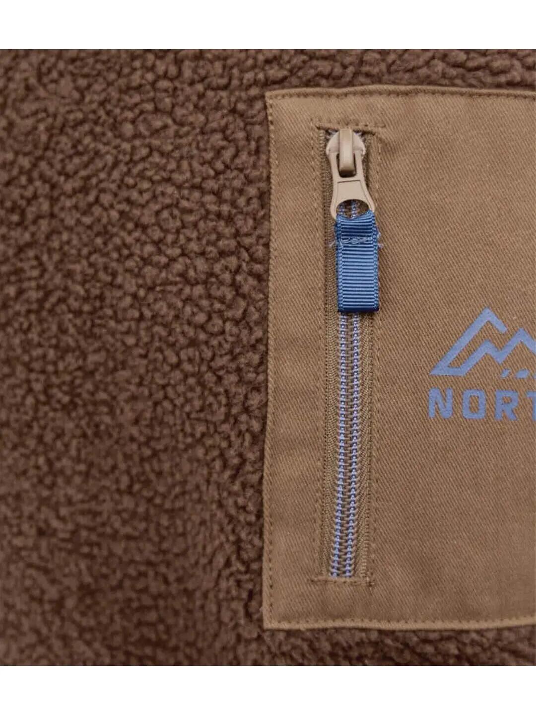 Le Sweat Sherpa à Col Zippé 1/9