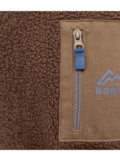 Le Sweat Sherpa à Col Zippé