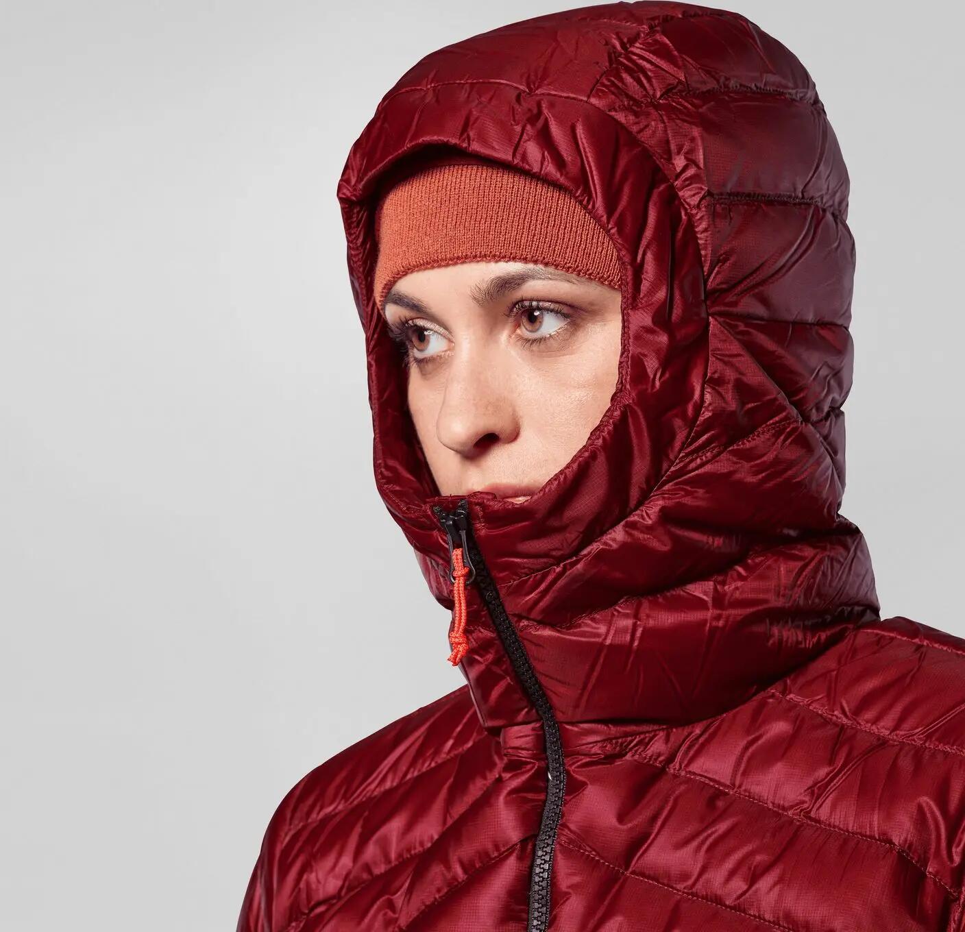 Daunenjacke Salewa Ortles Medium 3 Rds Rot Frau 5/5