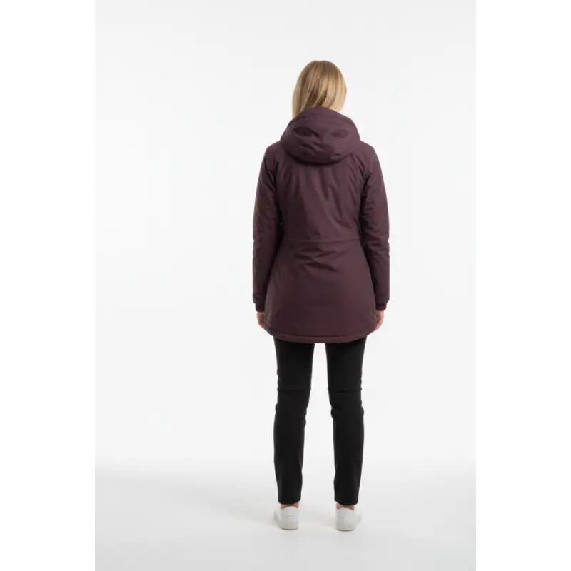 Cazadora reversible de senderismo mujer - Heat Dipa Long W - Violeta 3/3