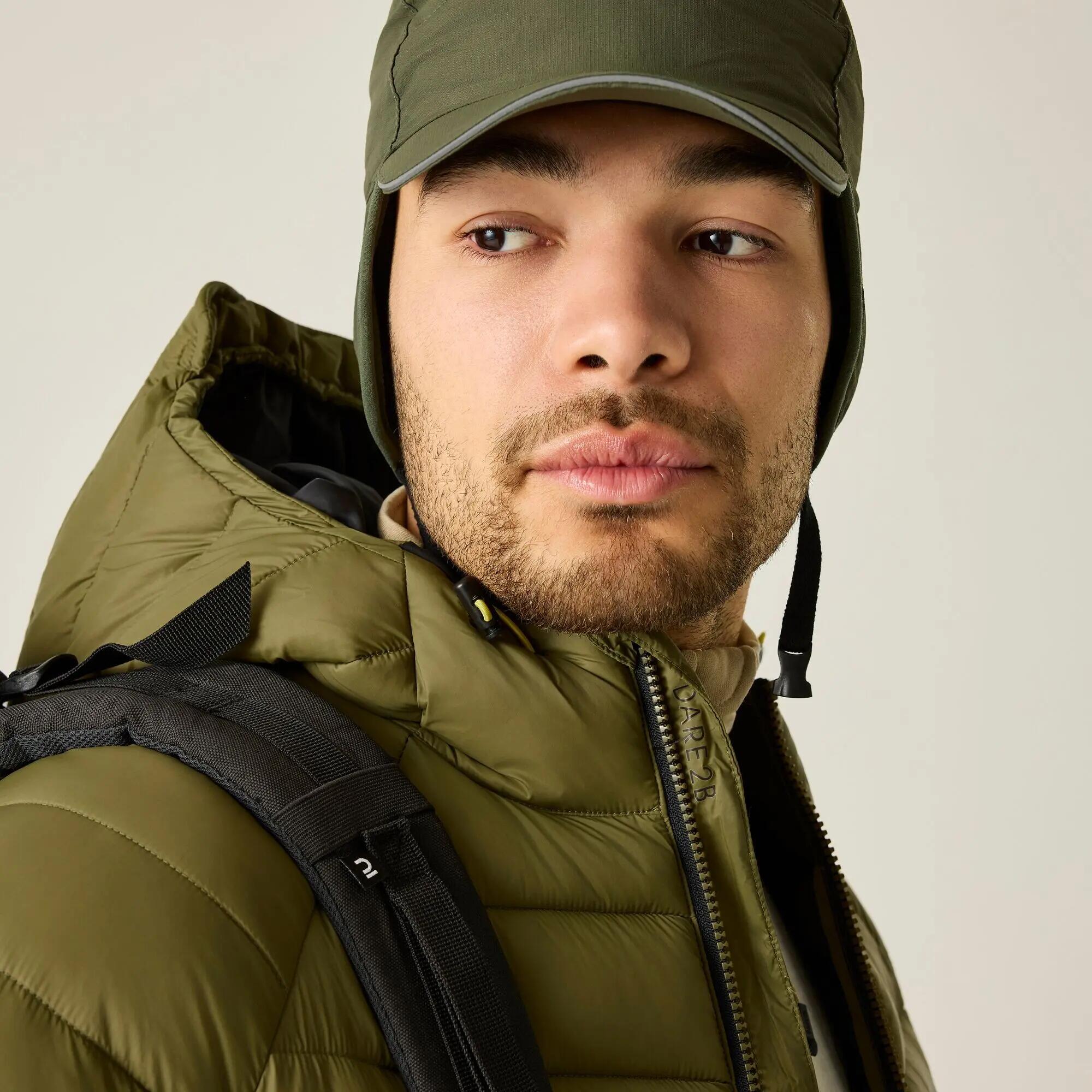 Chaqueta Acolchada Torrek Mountain de con Bafles para Hombre Oliva Martini 6/7