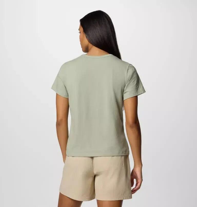 Columbia Sun Trek II Green Women's T-Shirt 2/4