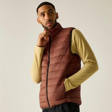 Veste Matelassée Sans Manches MARIZION Homme (Kaki Foncé)