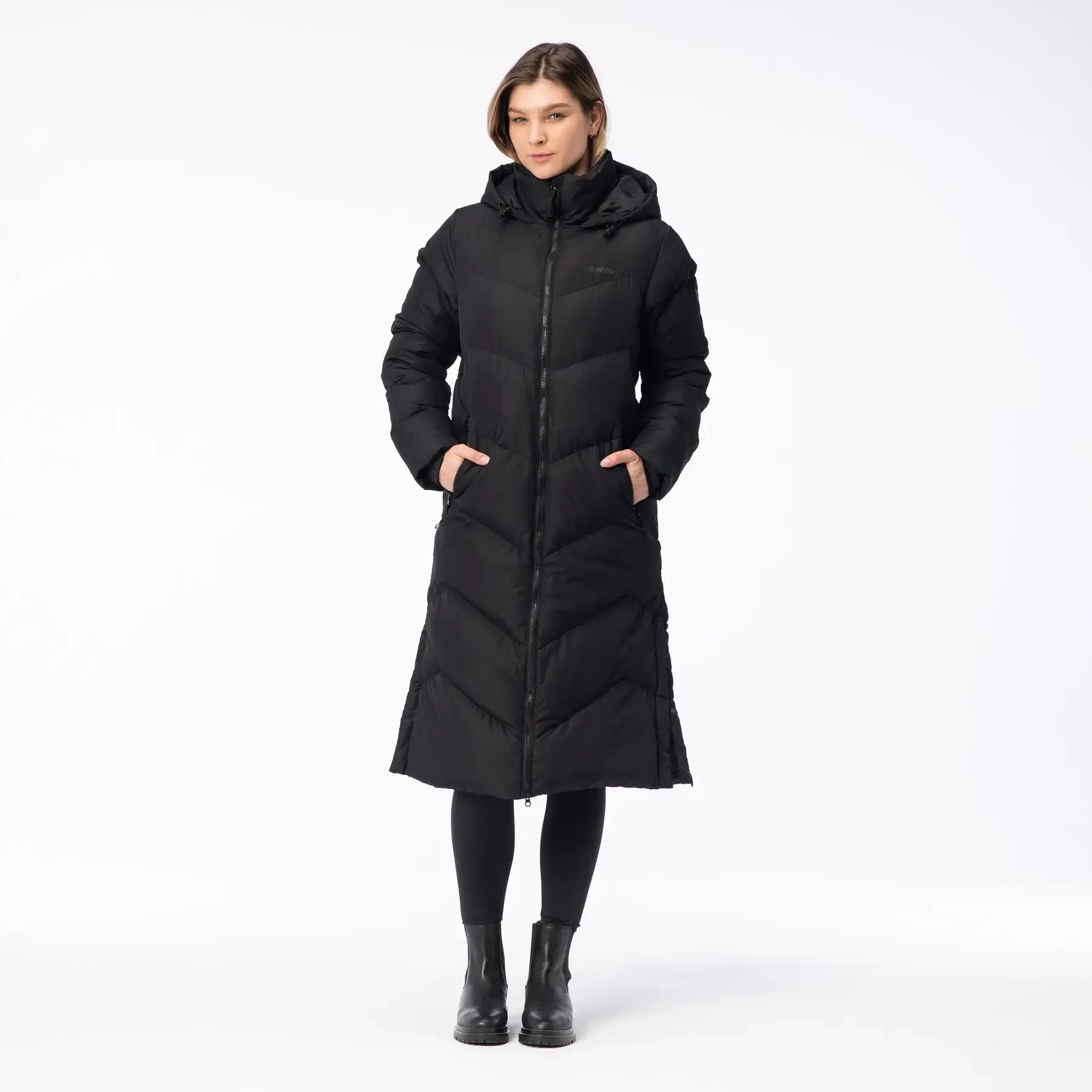 Doudoune longue à capuche femme Hi-Tec Gilian 4/5