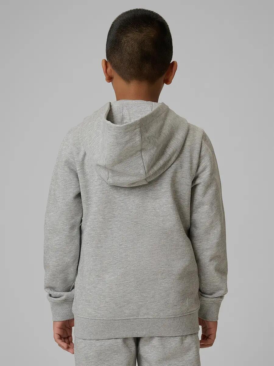 Bluza dresowa regular z kapturem chłopięca 4F 2/7