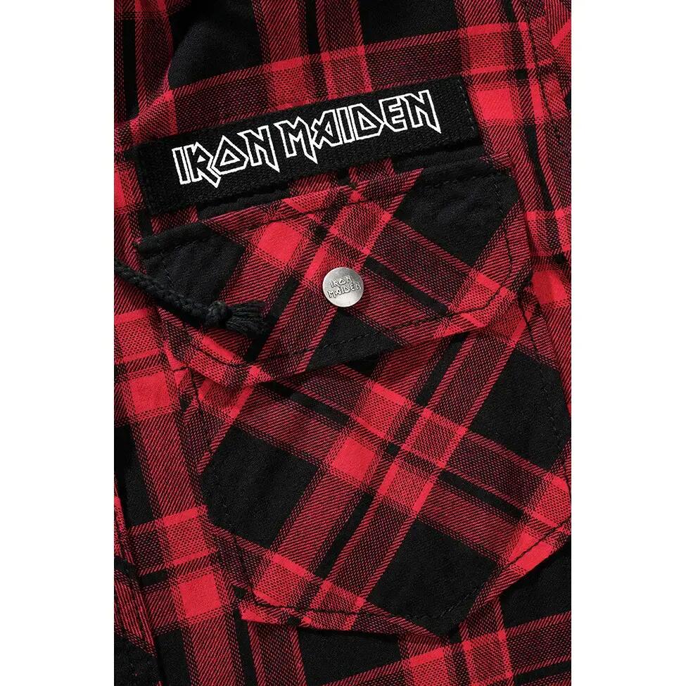 Surchemise carreaux à capuche Brandit Iron Maiden Eddy 4/6