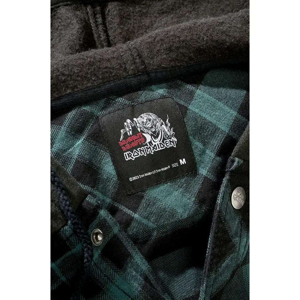 Surchemise carreaux à capuche Brandit Iron Maiden Eddy 6/6