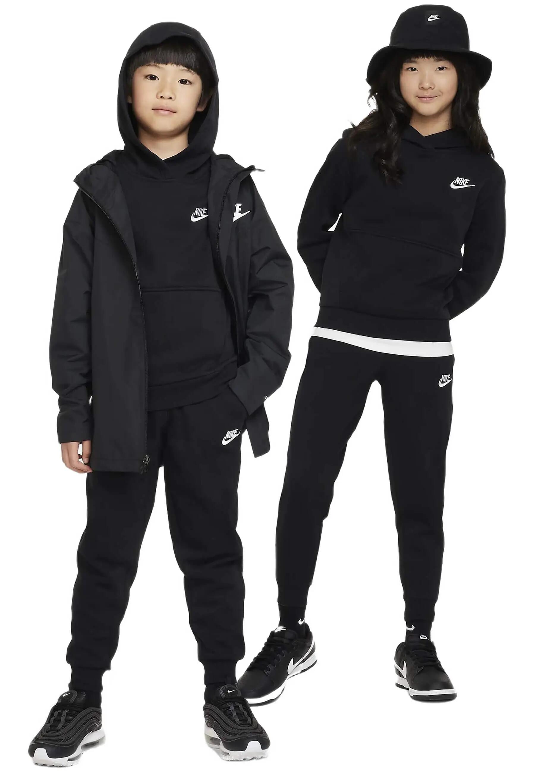 Sweat à capuche Nike modèle FD3000-010 pour unisexe enfants 4/4