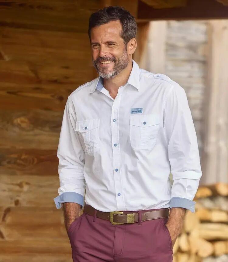 La Chemise Pilote Blanche 2/9