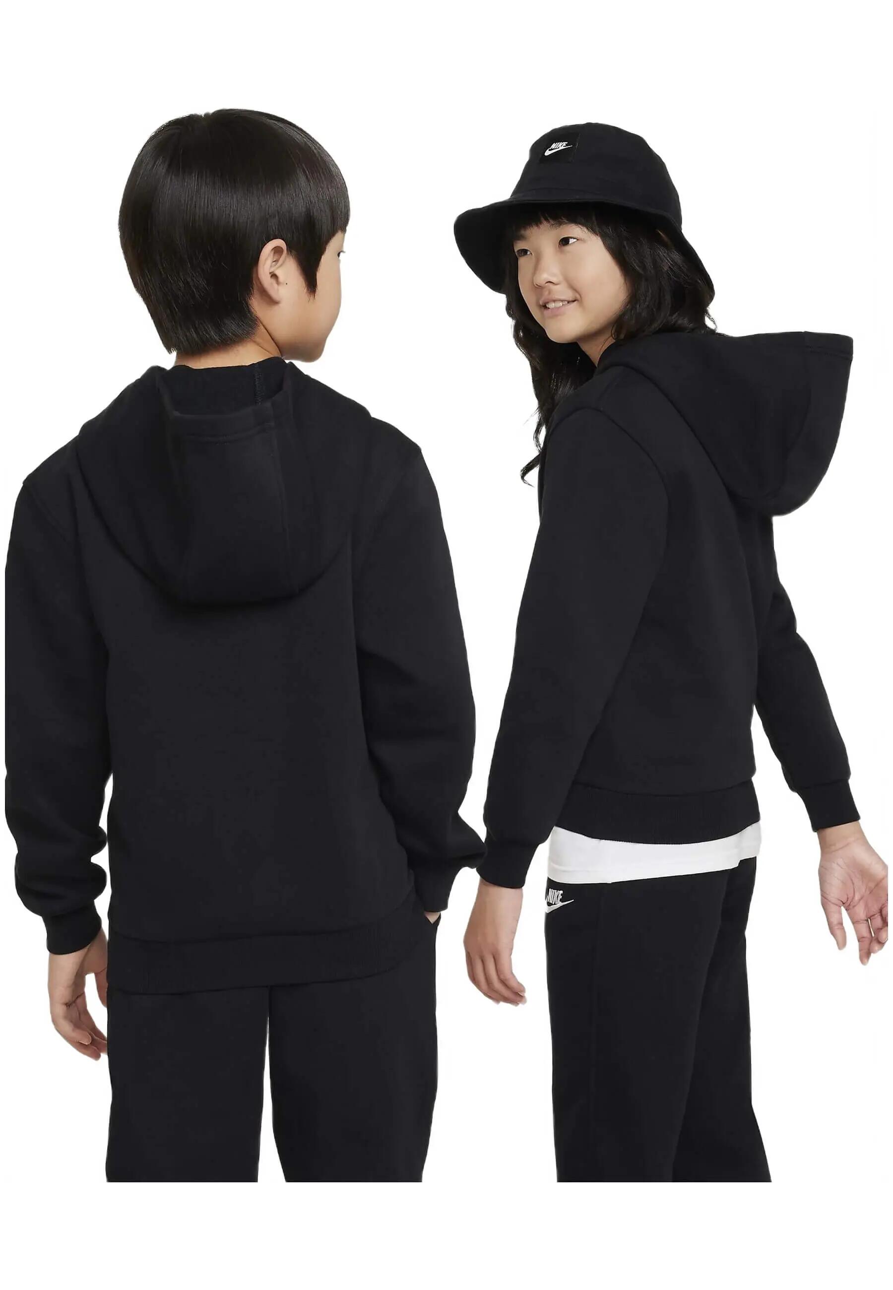 Sweat à capuche Nike modèle FD3000-010 pour unisexe enfants 2/4