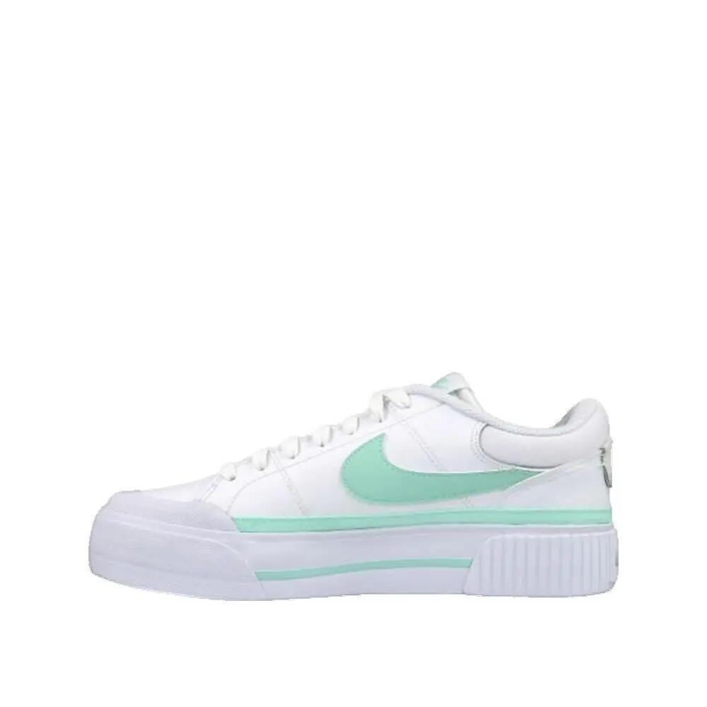 Nike Court Legacy Lift Schoenen Wit/Muntgroen 2/3