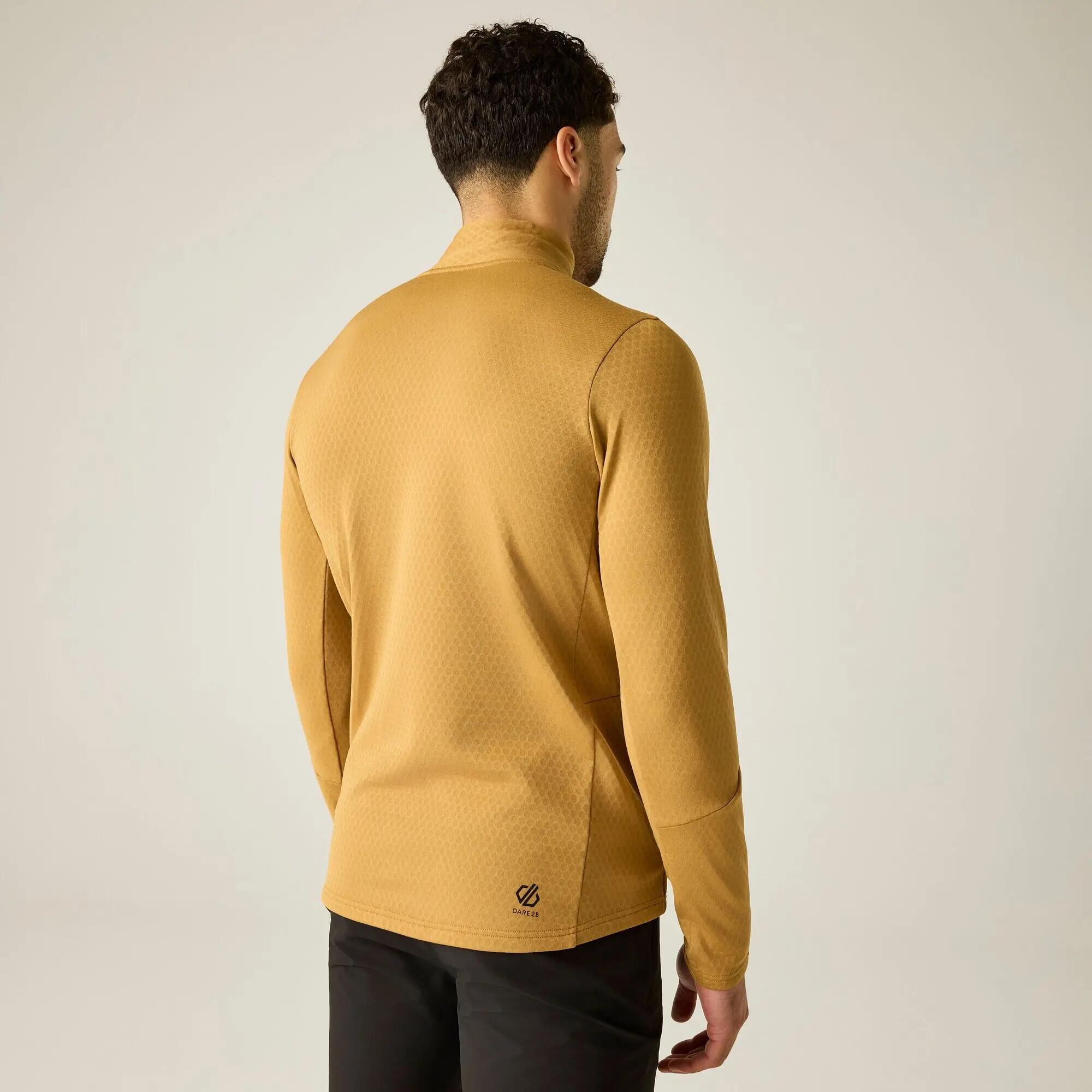 Veste De Sport Extensible À Col Montant VENTURE Homme (Jaune Sombre) 4/7