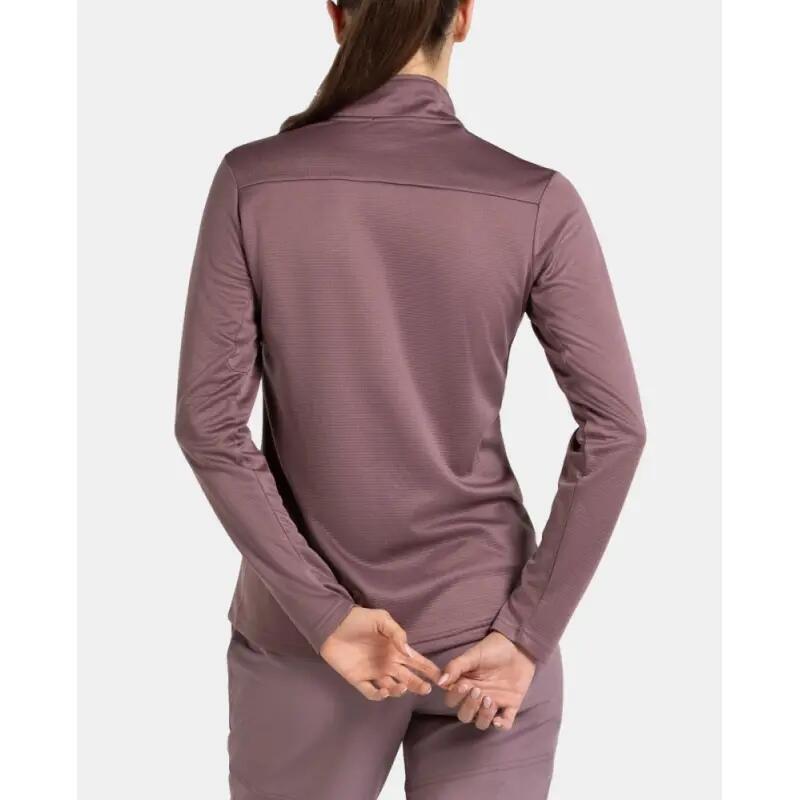 Camiseta trekking - Mujer - M/L con cremallera - Nusaka - Rosa 5/5