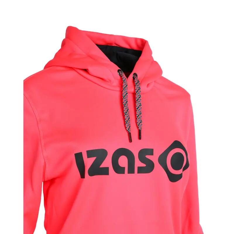 Damessweatshirt DUERO W V4 met verstelbare capuchon, logo en voorzak 3/3
