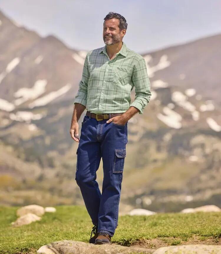 La Chemise en Flanelle à Carreaux Verts 3/8