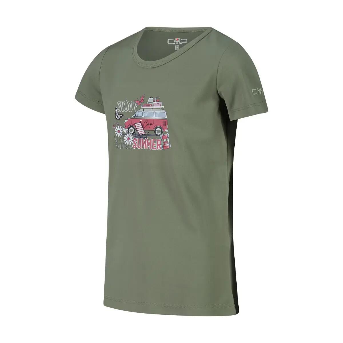 T-shirt technique imprimé fille CMP 3/5