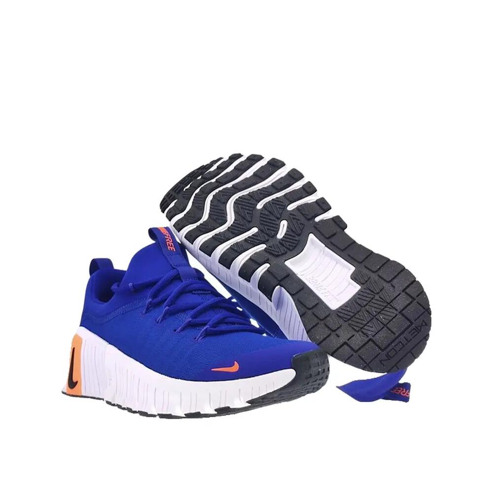 Zapatos de entrenamiento Nike Free Metcon 6 Azul/Naranja 3/4