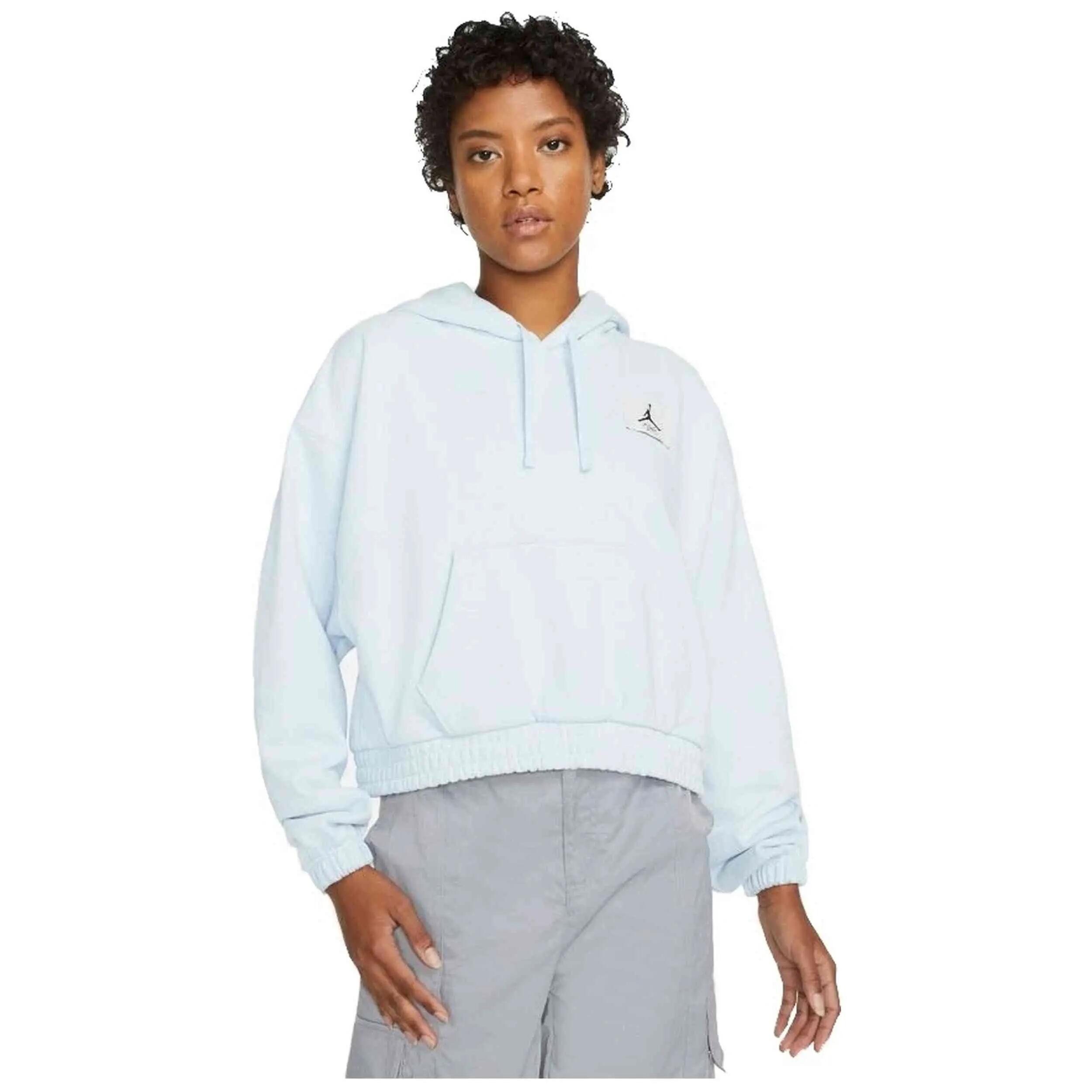 Felpa con cappuccio Jordan modello Essentials Women's Fleece Hoodie per donne 1/3