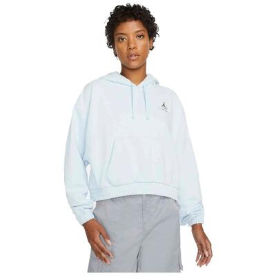 Felpa con cappuccio Jordan modello Essentials Women's Fleece Hoodie per donne