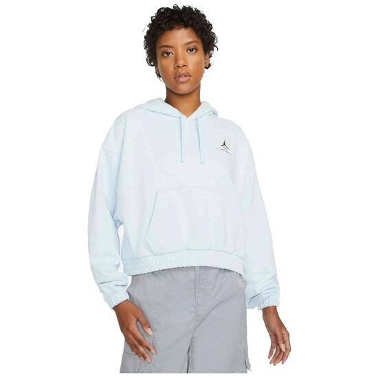 Felpa con cappuccio Jordan modello Essentials Women's Fleece Hoodie per donne