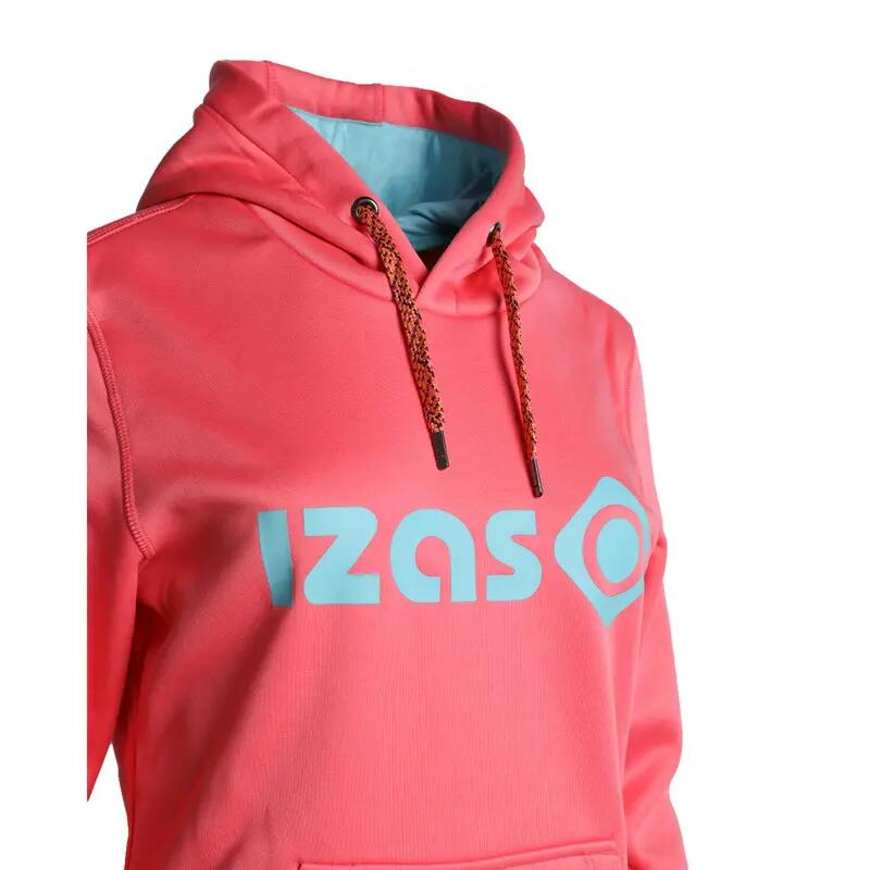 Sweat femme DUERO W V4 avec capuche réglable, logo et poche frontale 3/3