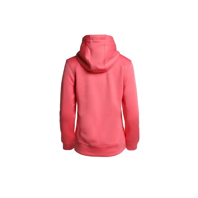 Sweat femme DUERO W V4 avec capuche réglable, logo et poche frontale 2/3