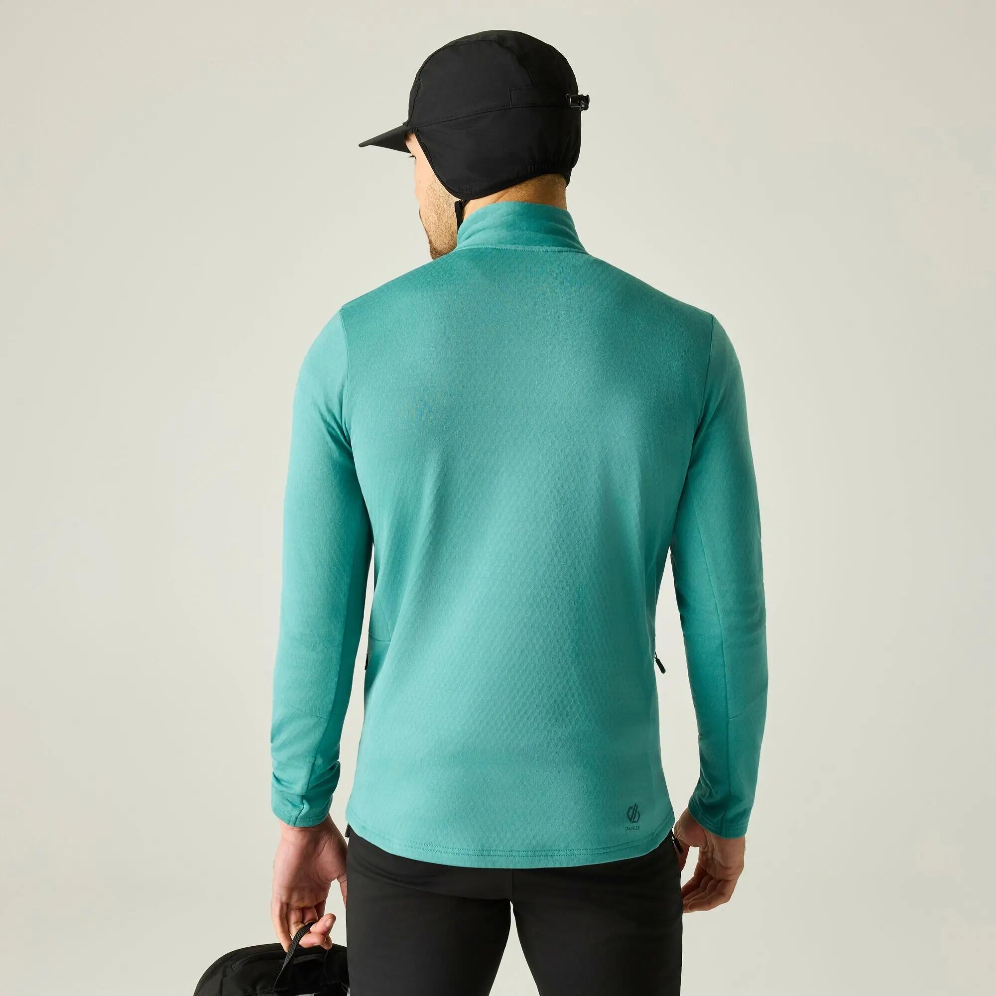 Veste De Sport Extensible À Col Montant VENTURE Homme (Vert Sarcelle) 4/7