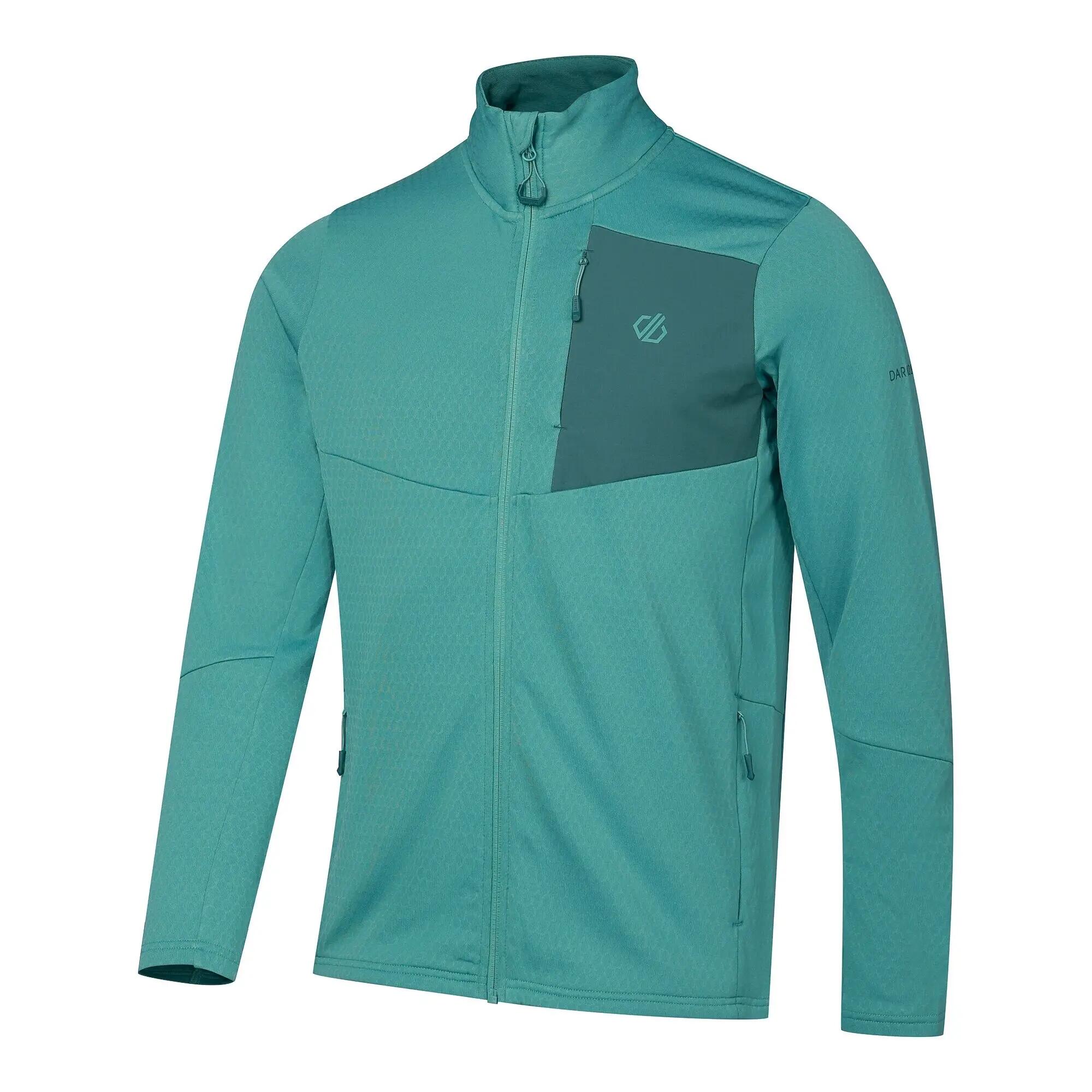 Veste De Sport Extensible À Col Montant VENTURE Homme (Vert Sarcelle) 3/7