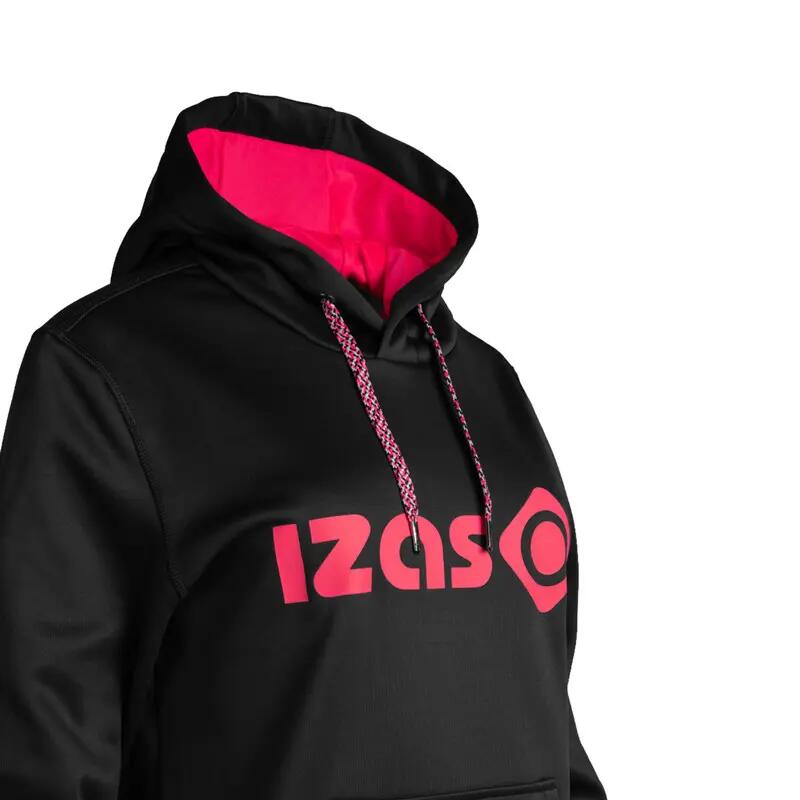 Sweatshirt DUERO W V4 para mulher com capuz ajustável, logótipo e bolso frontal 3/3