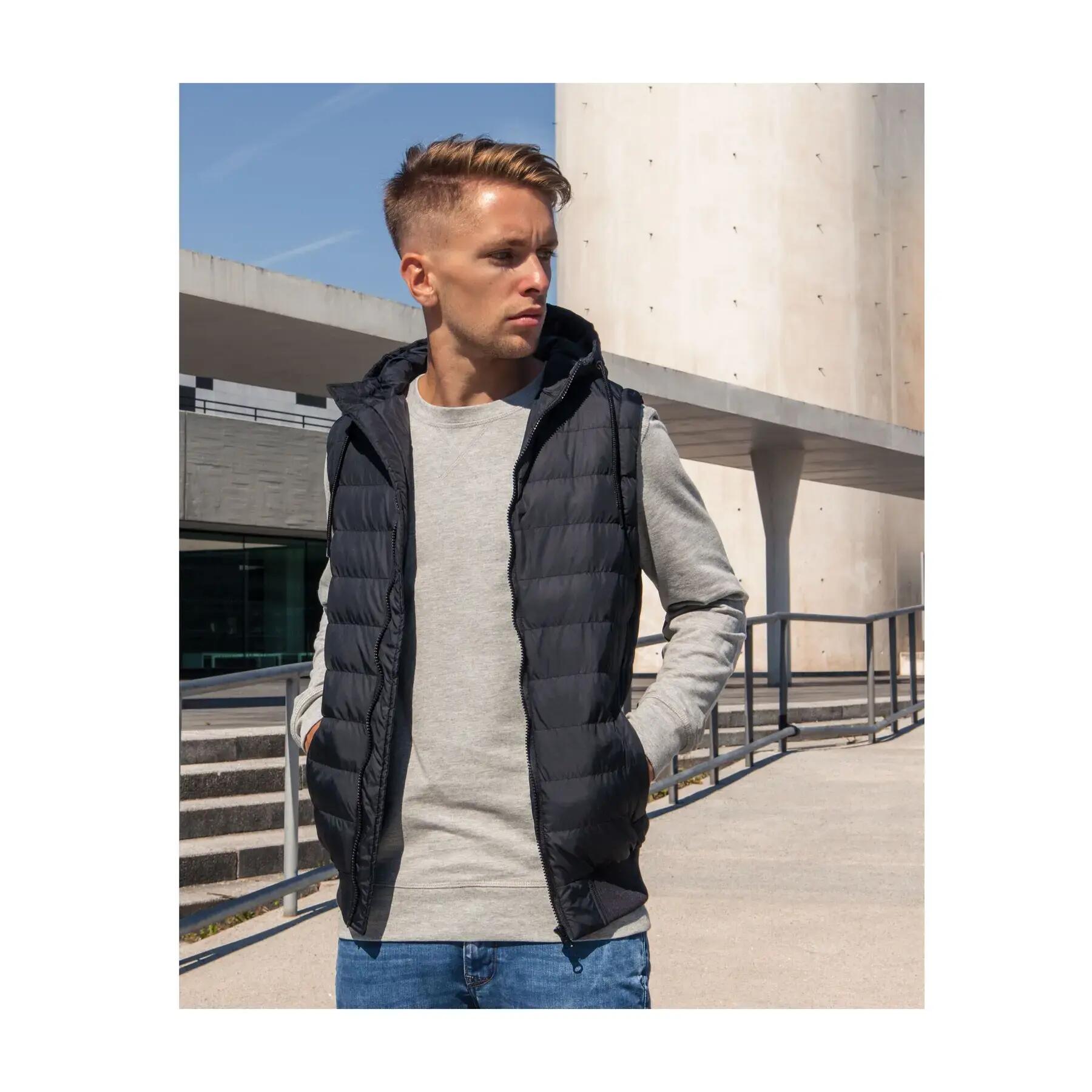 Sleeveless Puffer Jacket Build Your Brand Bubble 2/2