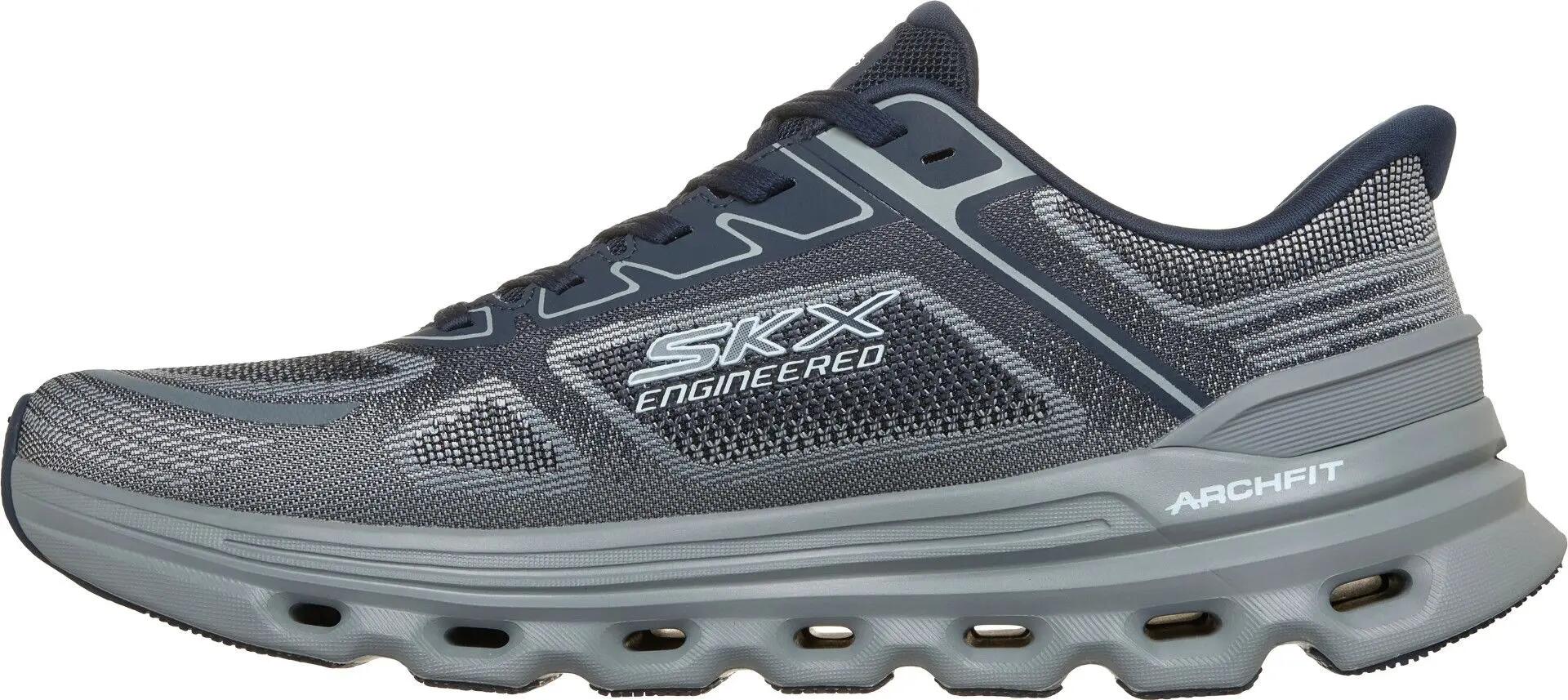 Scarpe da corsa Skechers Slip-ins Go Run Glide-Step Arch Fit blu da uomo 2/5