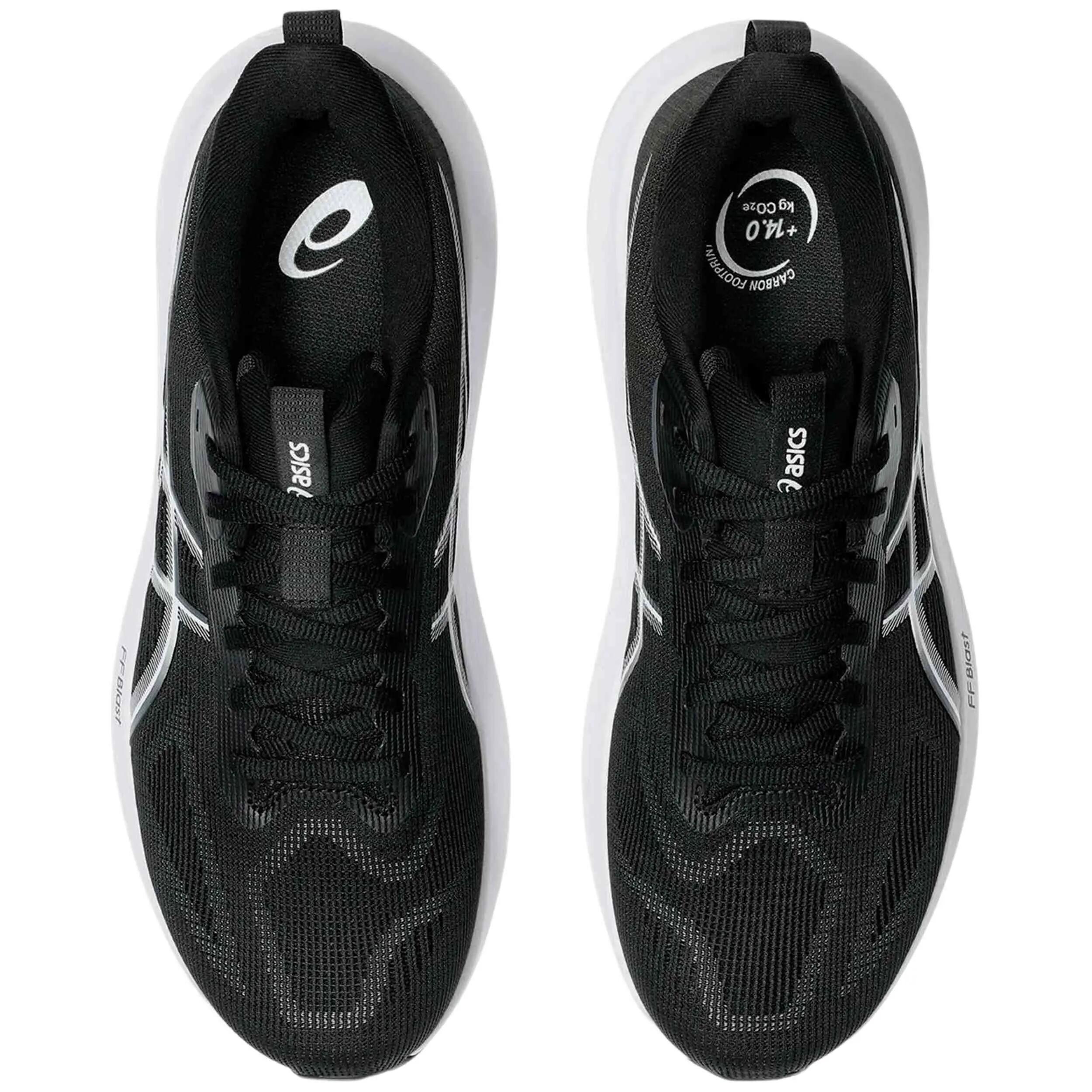 Hardloopschoenen Asics model GT-1000 14 "Black/White" voor unisex 4/5
