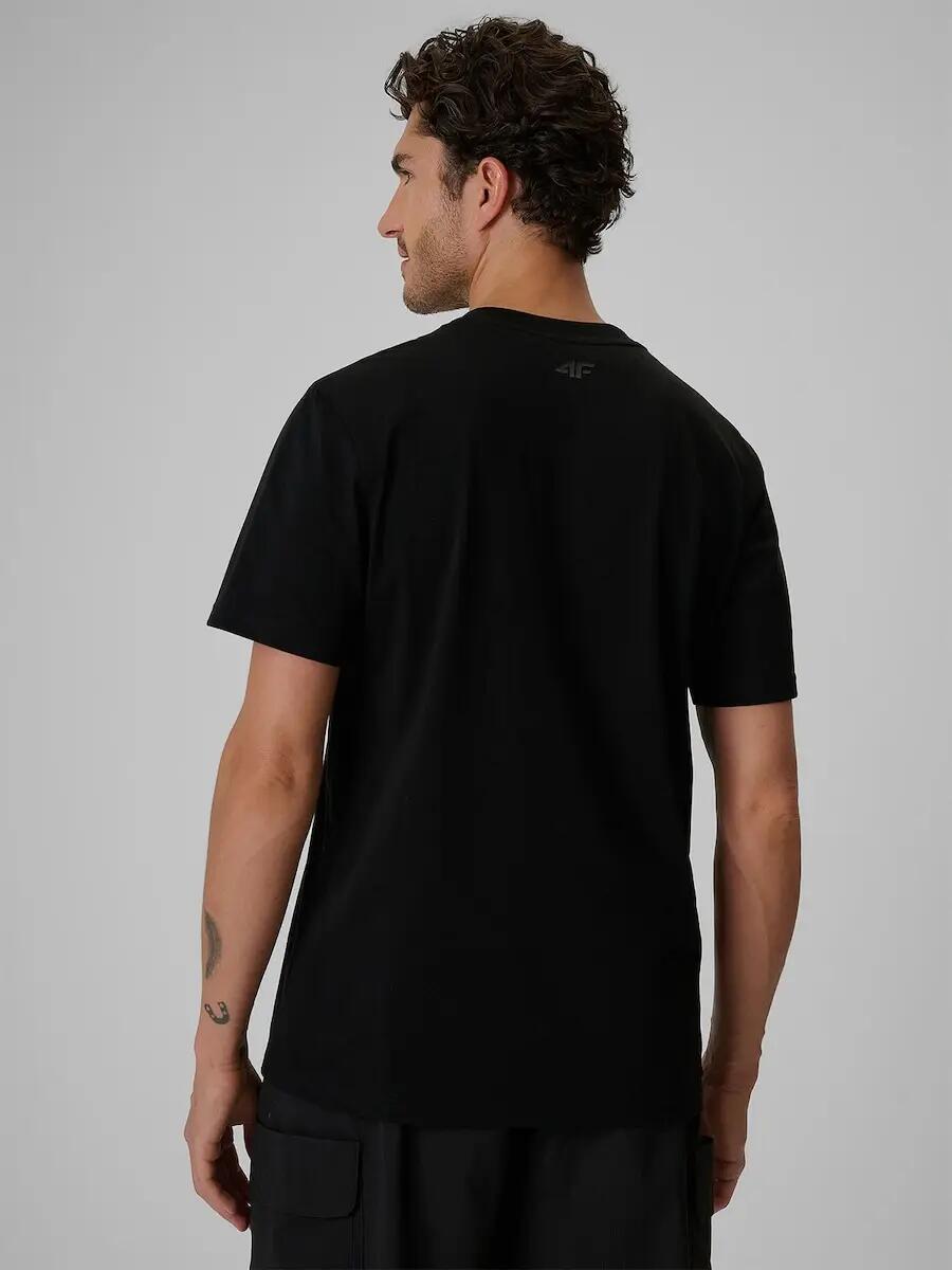 T-shirt regular z nadrukiem męski 4F 4FRSS26TTSHM4228 2/6
