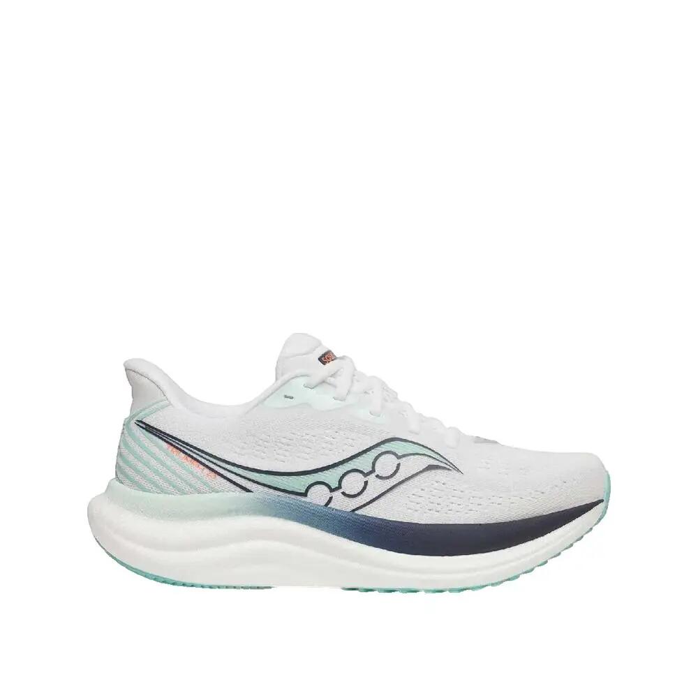 Saucony Triumph 23 Women's Running Shoes White/Navy