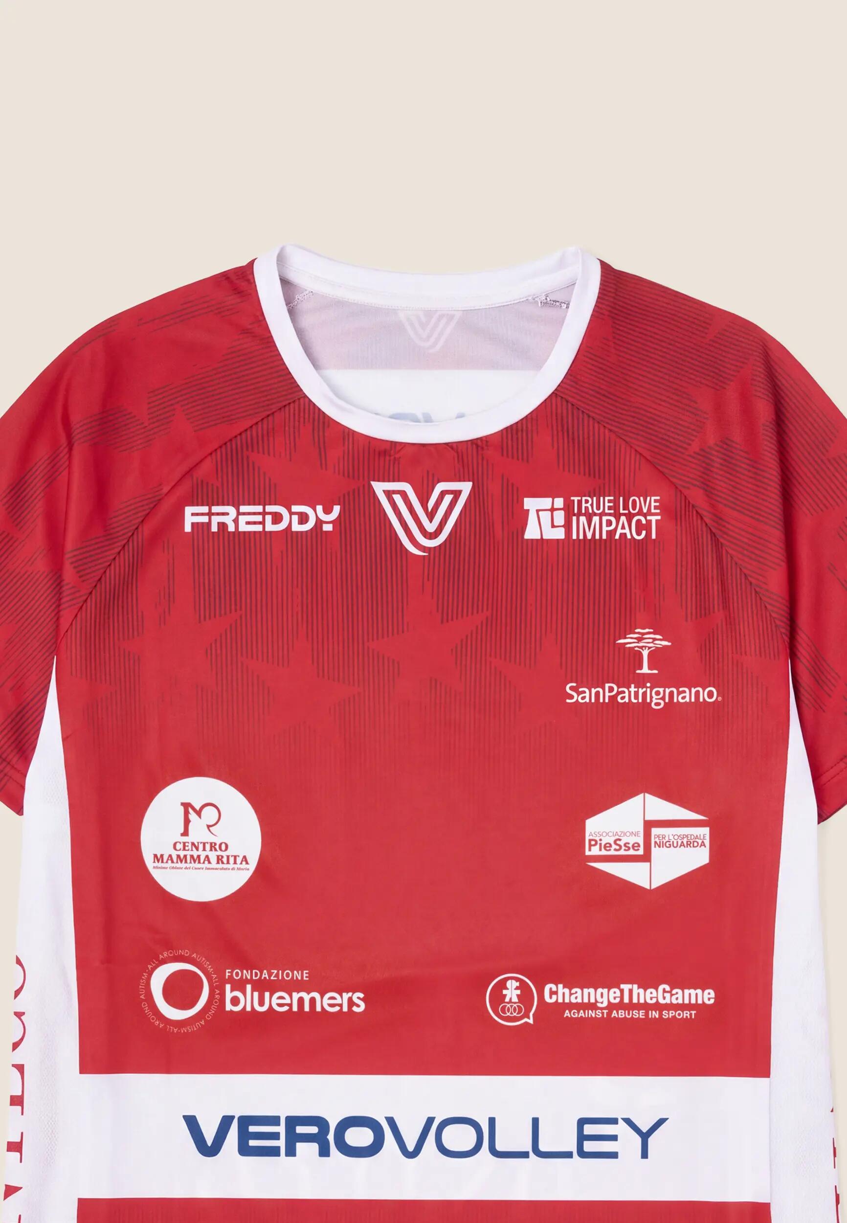 T-shirt Gara Vero Volley Superlega Maschile 2026-2027 3/3