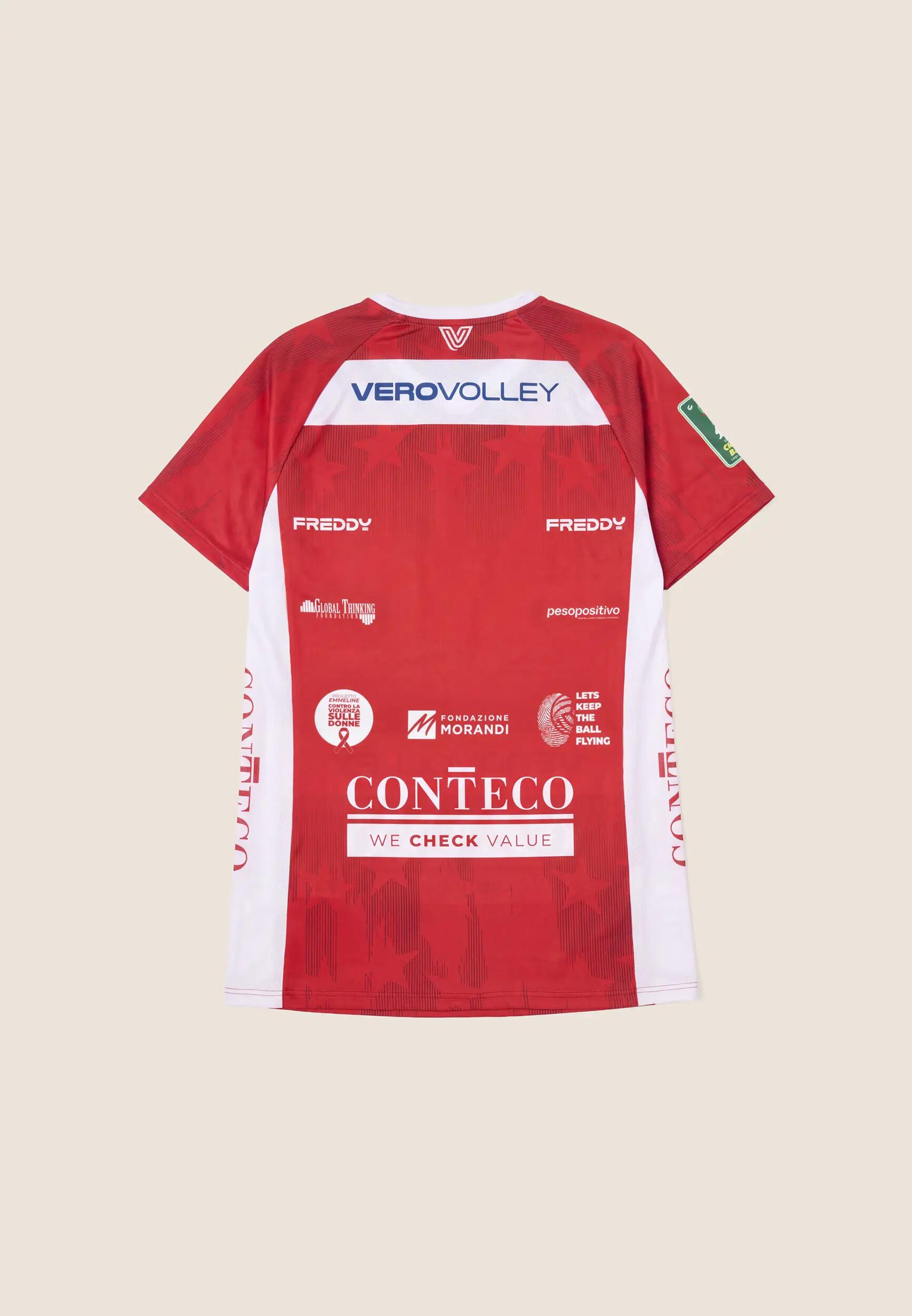 T-shirt Gara Vero Volley Superlega Maschile 2026-2027 2/3