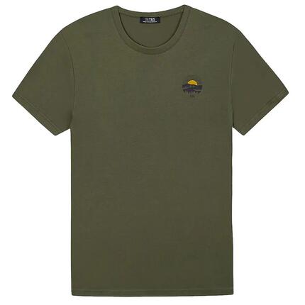 T-Shirt Kaki Homme TBS LOGGY