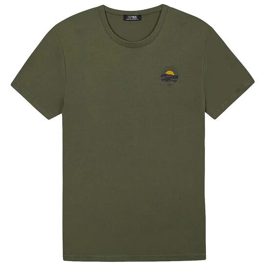 T-Shirt Kaki Homme TBS LOGGY