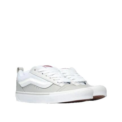 Zapatillas Vans Knu Skool Cuero Blanco/Rojo