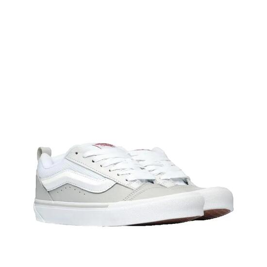 Zapatillas Vans Knu Skool Cuero Blanco/Rojo