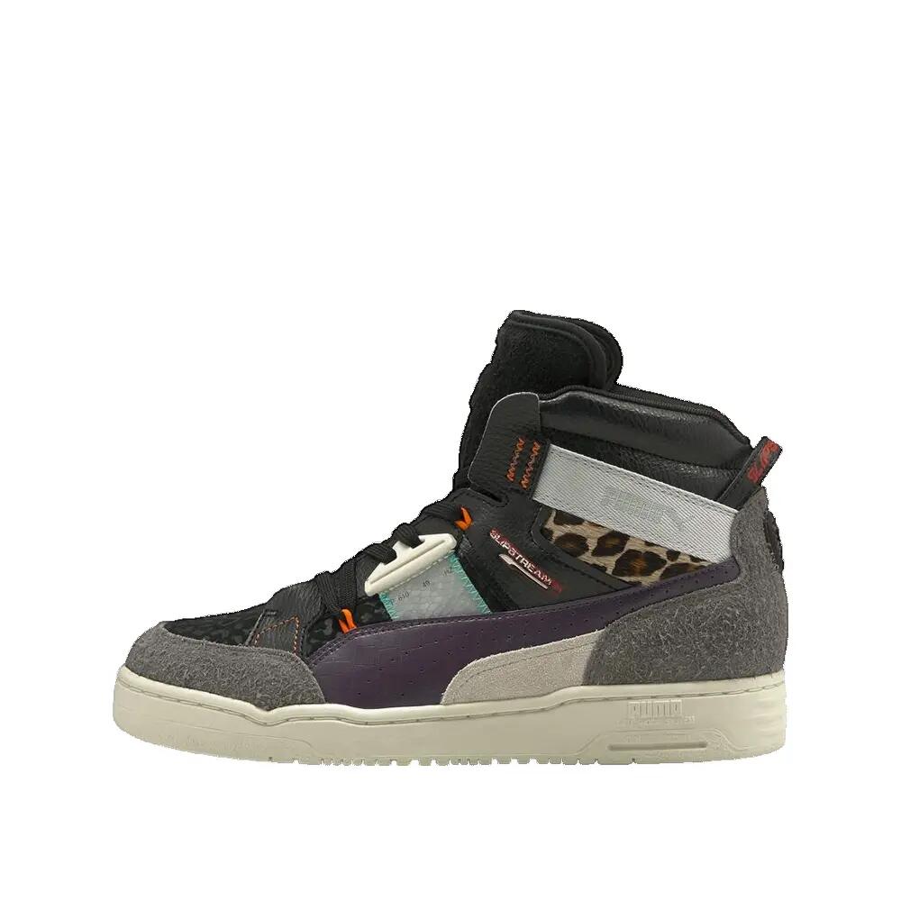 PUMA Slipstream Mutation Beast Fur Schwarz/Graubraun/Violett 3/3