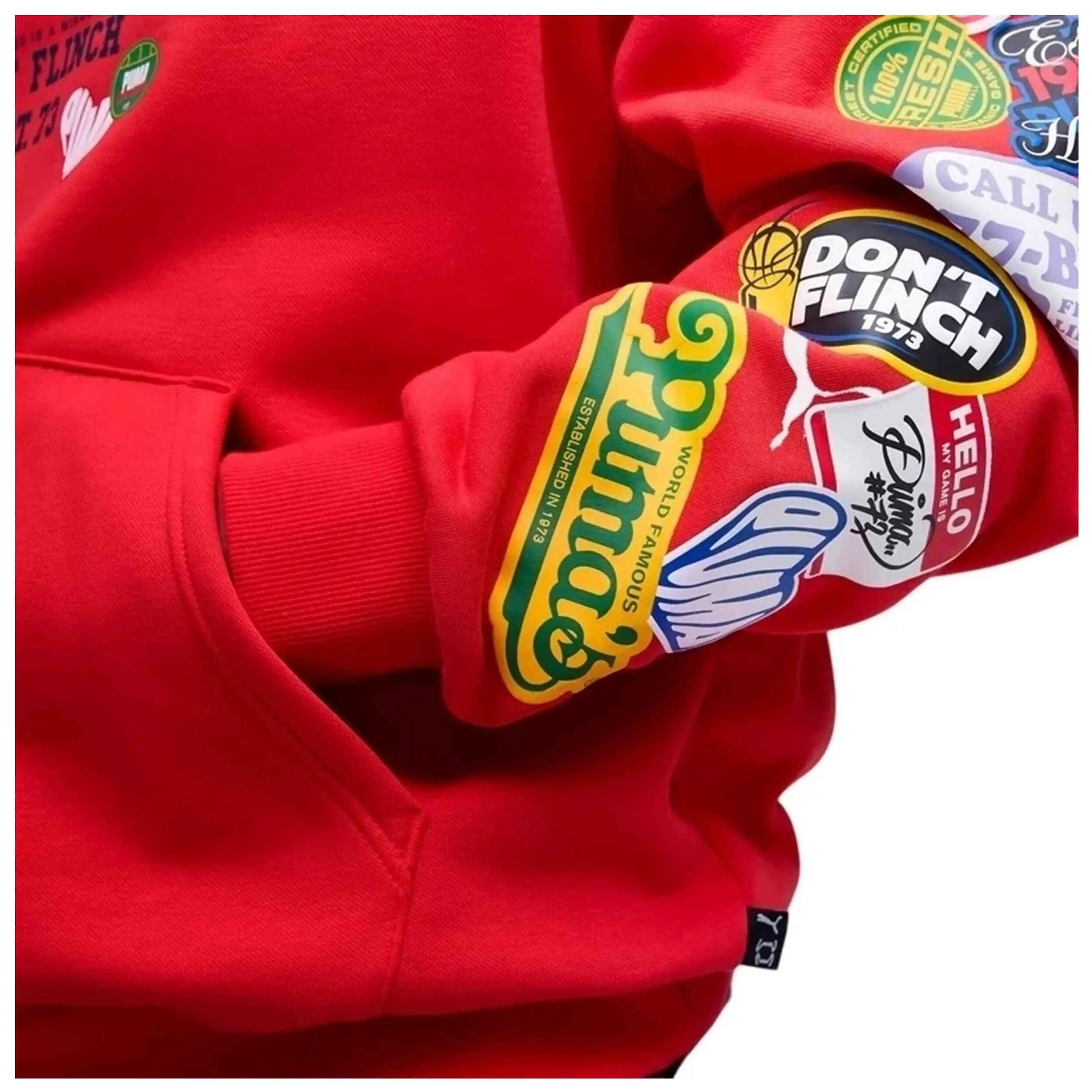 Sweatshirt Puma modelo Sudadera Puma HooperHotline Pullover Hoodie "F para homem 5/5