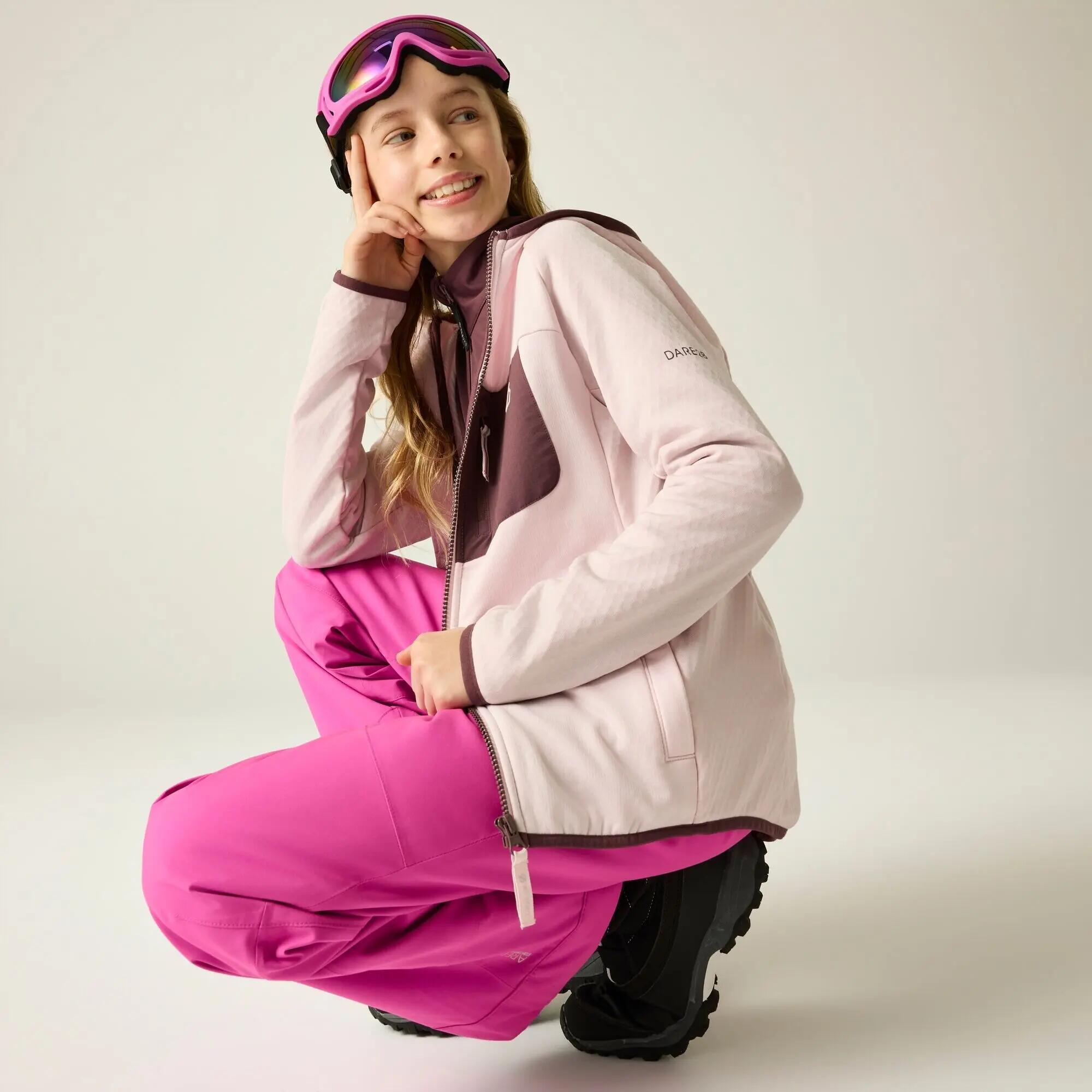 Midlayer Elasticizzato Bambini Dare 2B Expedition Rosa Haze 3/7