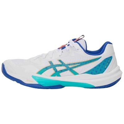 Scarpe Asics modello Gel-Resolution 9 "White/Asics Blue" per uomini