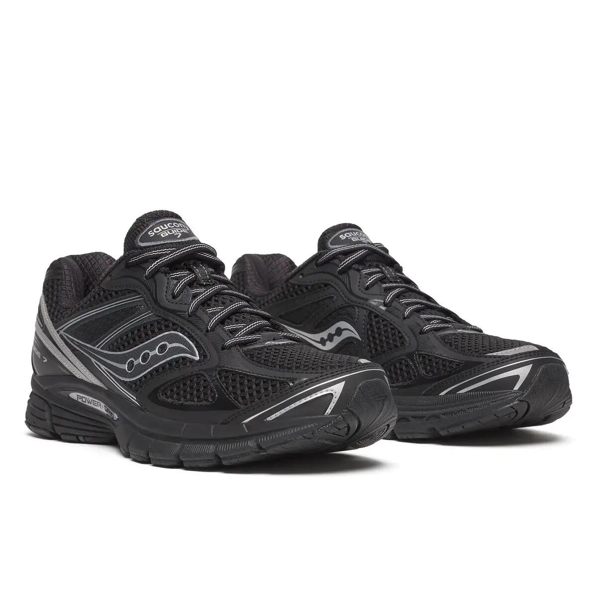 Saucony Progrid Guide 7 Black Silver 4/5