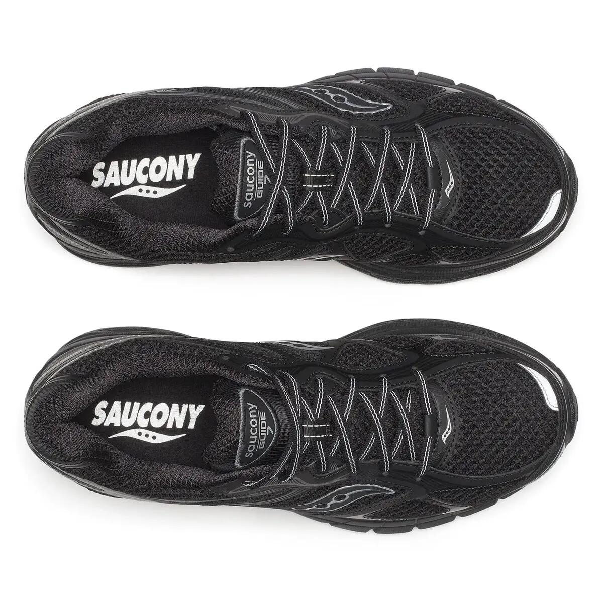 Saucony Progrid Guide 7 Black Silver 3/5